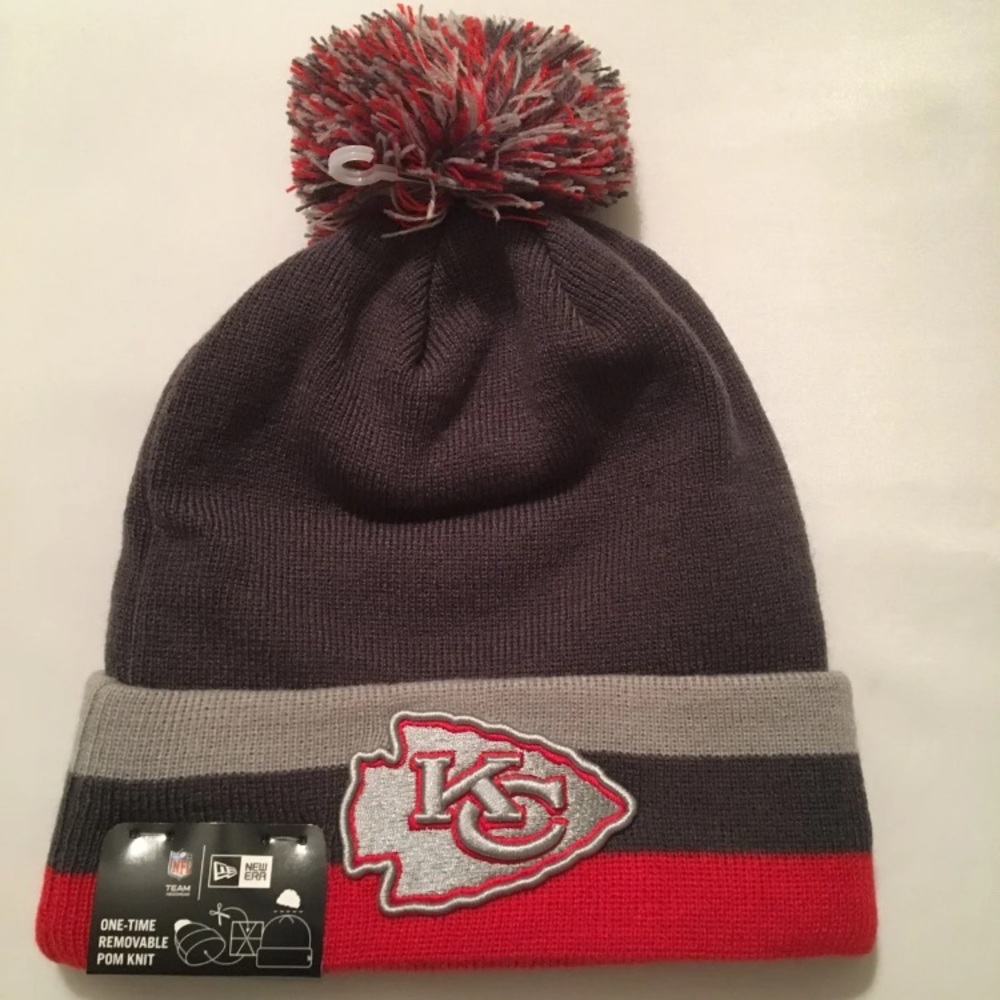 Kansas City Chiefs custom new era beanie NWT